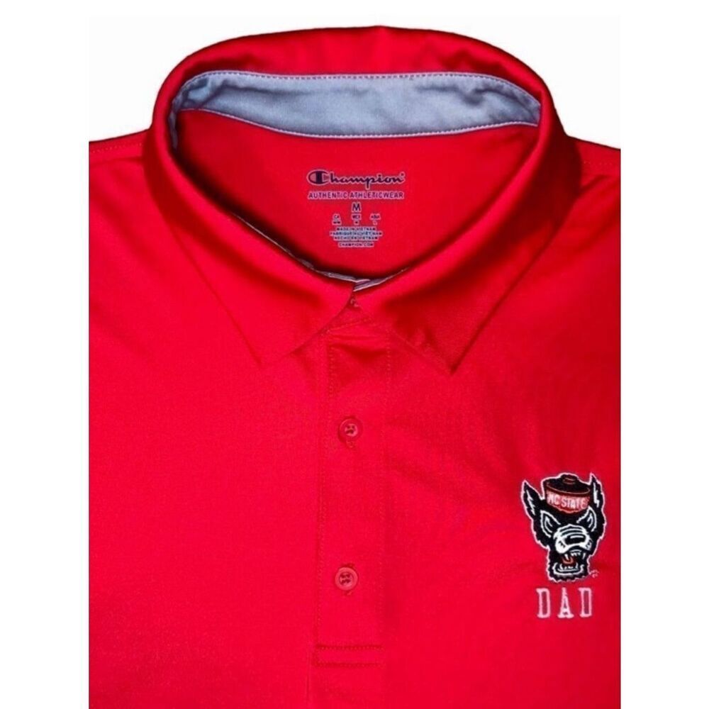 Champion NC State Dad Performance Polo in Red Men’s M